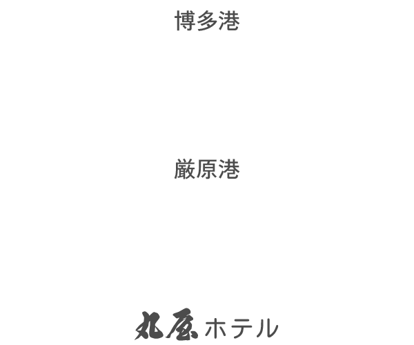海路アクセスルート_厳原港より車で約2分